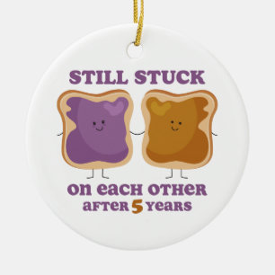PBJ 5th Anniversary Ceramic Tree Decoration