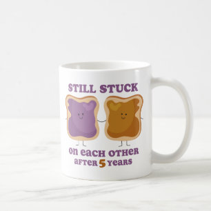 PBJ 5th Anniversary Coffee Mug