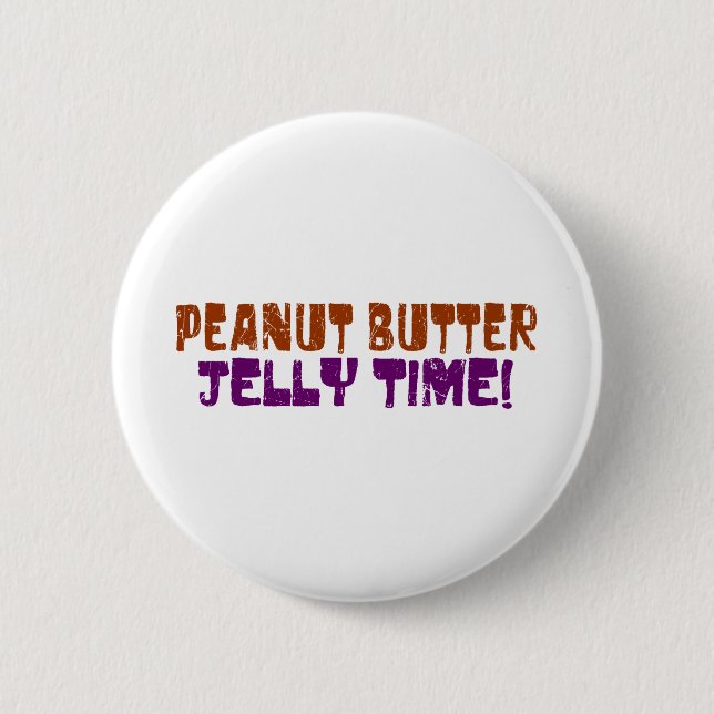 Pbj Time 6 Cm Round Badge (Front)