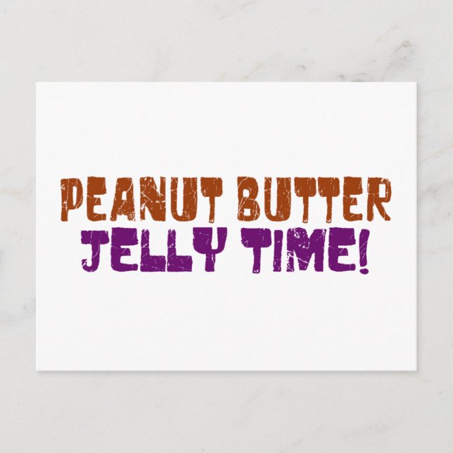 Pbj Time Postcard (Front)
