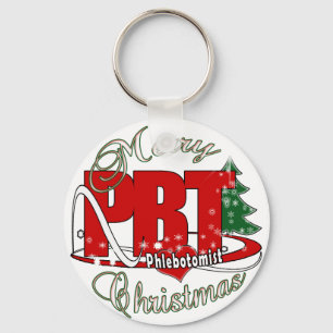 PBT CHRISTMAS PHLEBOTOMIST LABORATORY KEY RING