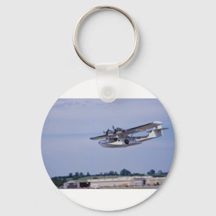 PBY, 5A Catalina, World War II reconnaissance flyi Key Ring