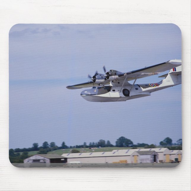 PBY, 5A Catalina, World War II reconnaissance flyi Mouse Mat (Front)