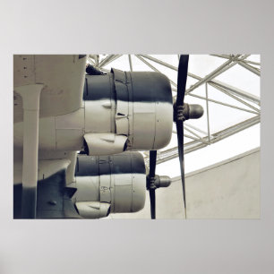 PBY-5A Catalina WW2 Amphibious Aircraft Canso Poster