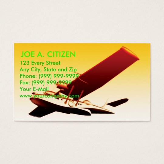 PBY Catalina flying boat Business Card