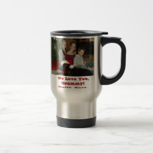 PC090017, We Love You, Grammy!Emily, Kara, Coli... Travel Mug