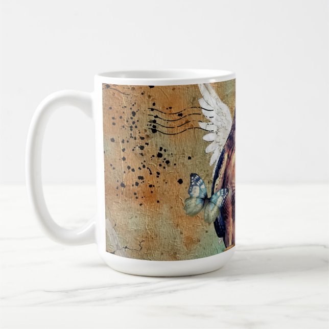 PC2511 - Angel Hawk Coffee Mug (Left)