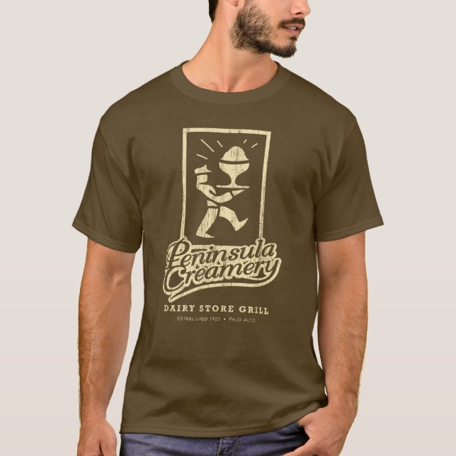 PC Cream (vintage) T-Shirt (Front)