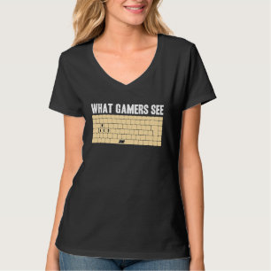 PC Gamer WASD Meme What Gamers See  Video Games T-Shirt