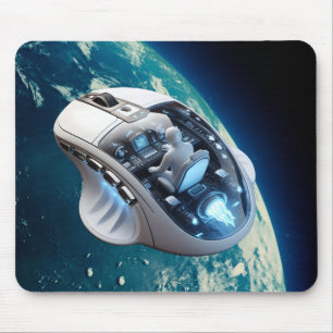 PC Mouse–Spacecraft: Click on Earth Orbit. Mouse Mat