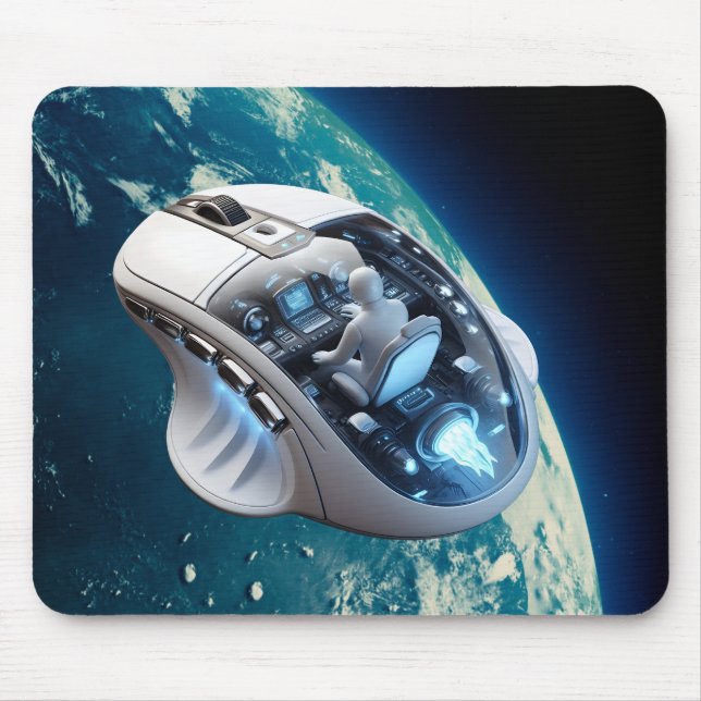 PC Mouse–Spacecraft: Click on Earth Orbit. Mouse Mat (Front)