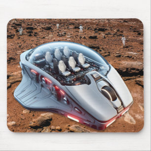 PC Mouse–Spacecraft: Scroll on Mars – Mission 01. Mouse Mat