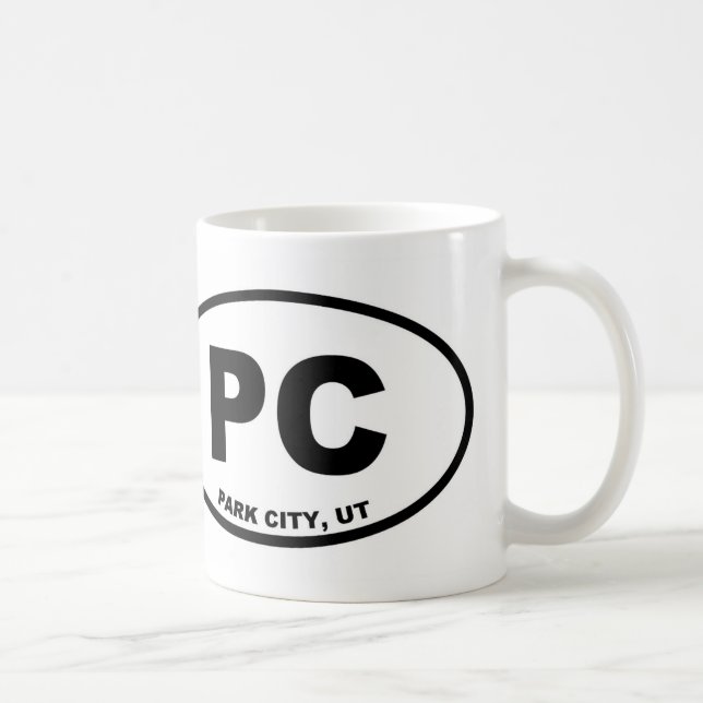 PC Park City Utah Coffee Mug (Right)