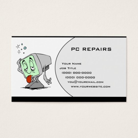 PC REPAIRS BUSINESS CARD