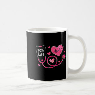 Pca Life Valentine Heart Stethoscope  Coffee Mug