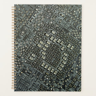 PCB Circuit Design Pattern Notebook Planner