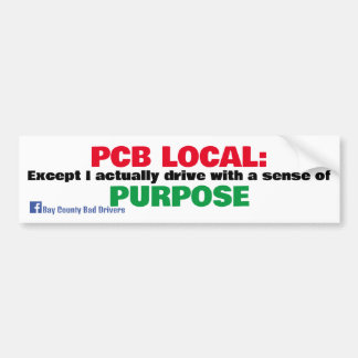 PCB Local Bumper Sticker