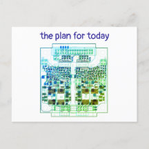 PCB Printed Circuit Board Platinum Card with Plan