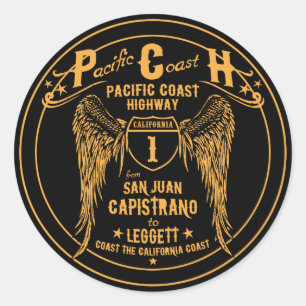 PCH -617 CLASSIC ROUND STICKER