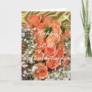 PchRosesAnniversary-customise any occasion Card