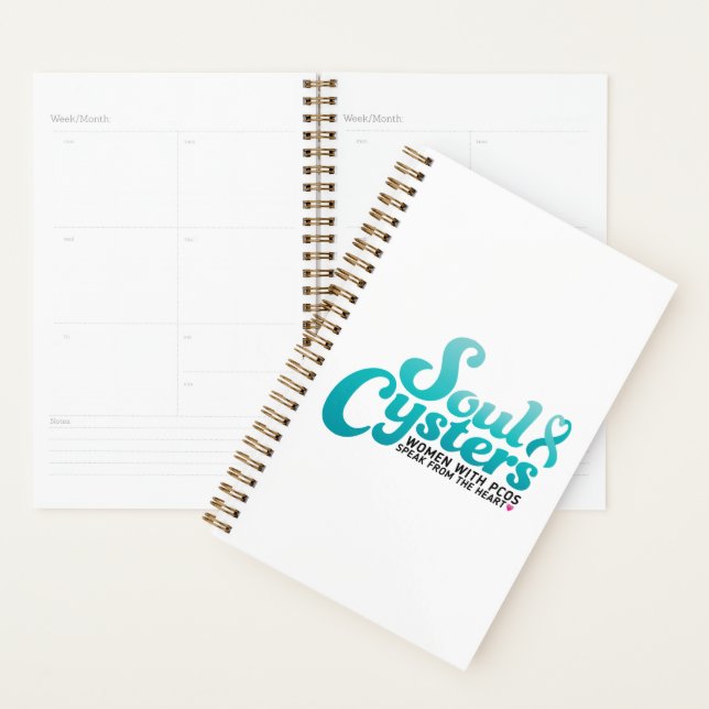 PCOS SoulCysters Weekly/Monthly Planner (Display)