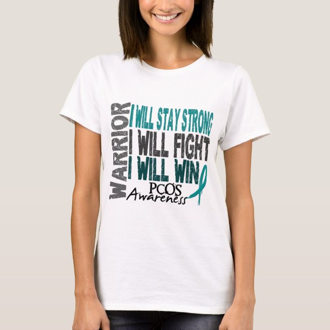 PCOS Warrior T-Shirt (Front)