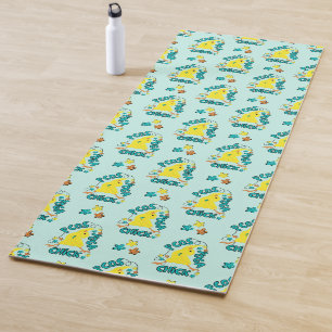 PCOS Yoga Chick Polycystic Ovary Syndrome Teal Mat