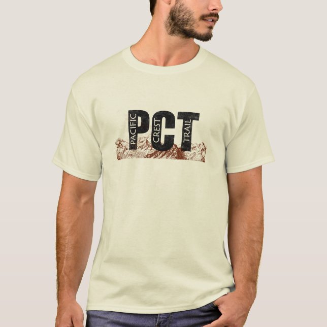 PCT Pacifc Crest Trail tshirt (Front)
