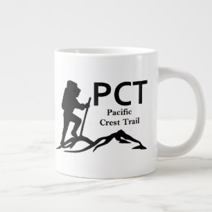 PCT  -  Pacific Crest Trail Large Coffee Mug