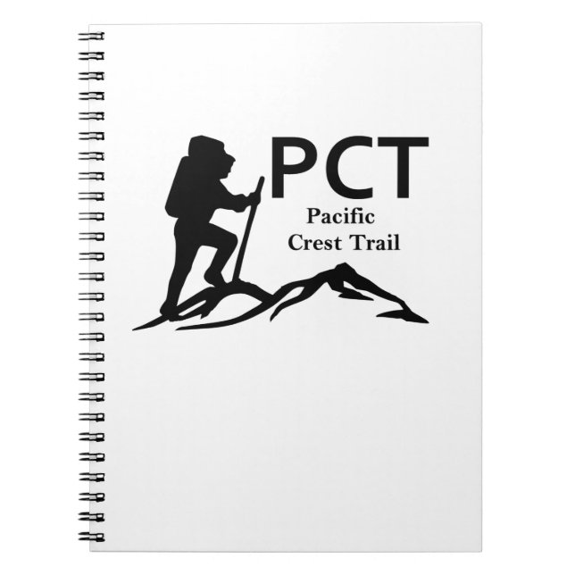 PCT - Pacific Crest Trail Spiral Photo Notebook (Front)