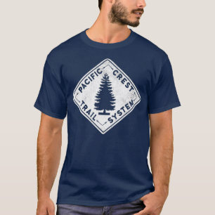 PCT Pacific Crest Trail System Hiker For Hiking T-Shirt