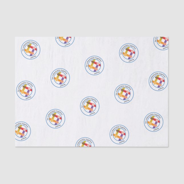 PCTY VALUES Tissue Paper "Be Unbeatable Together" (Front)