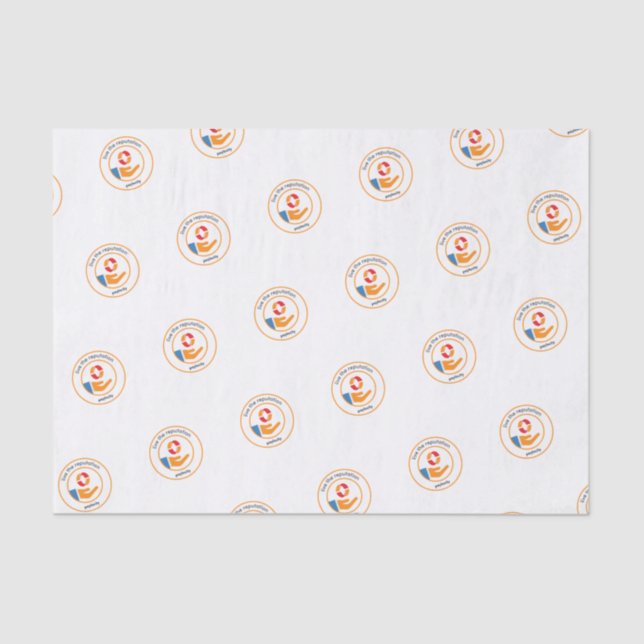 PCTY VALUES Tissue Paper "Live the Reputation" (Front)