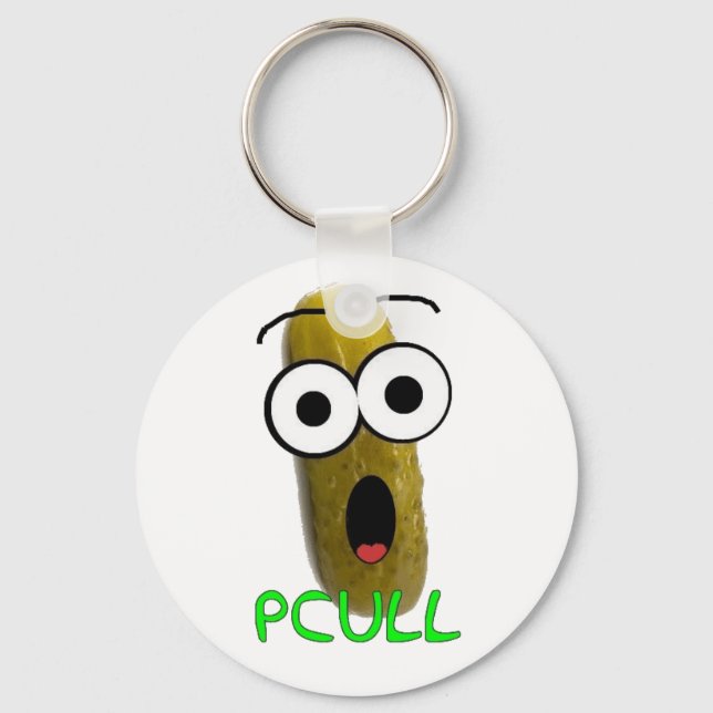 PCULL logo (old) keychain (Front)