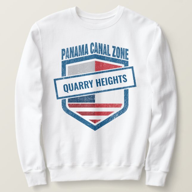 PCZ Crest w/ Military Installations / Township Swe Sweatshirt (Design Front)
