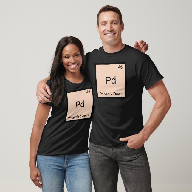 Pd - Phoenix Down Chemistry Element Symbol T-Shirt (Unisex)