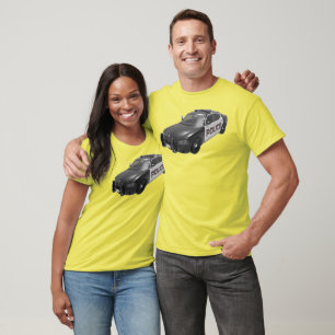 PD Police Law Enforcement Academy Grad Lights CUFF T-Shirt