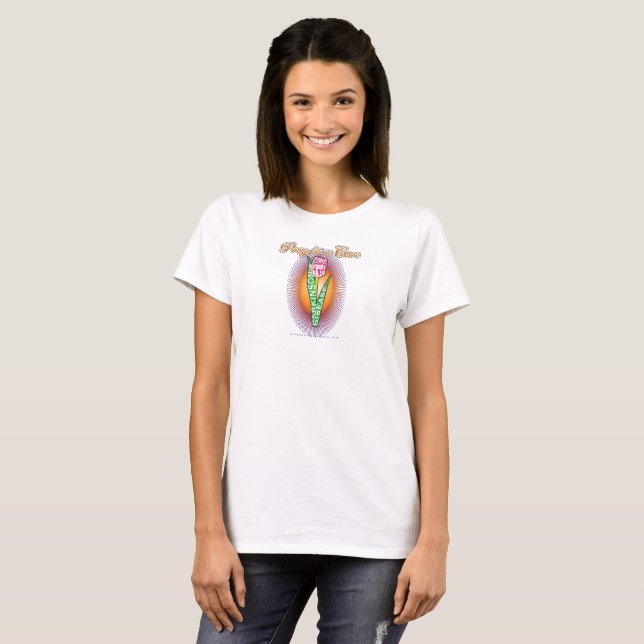PD Tulip with Burst T-Shirt (Front Full)