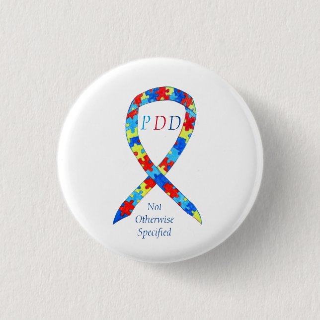 PDD-NOS (Not Otherwise Specified) Ribbon Pin (Front)