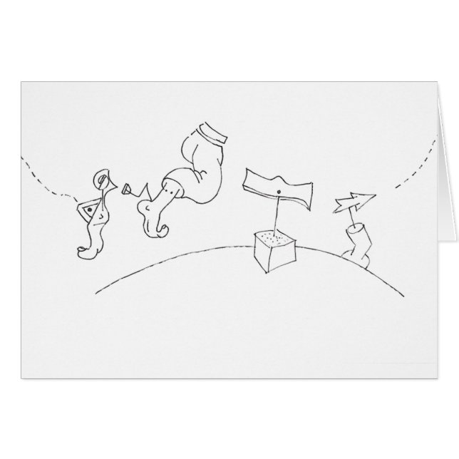 PDD Small Weak Drawings Direction of Dreams card (Front Horizontal)