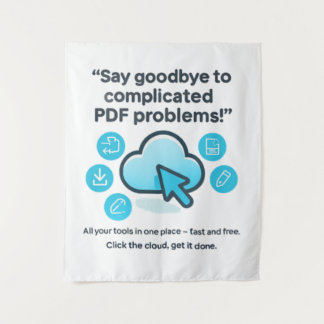 PDF Problems SOLVED! ☁️ Your Free & Fast Toolkit Tapestry