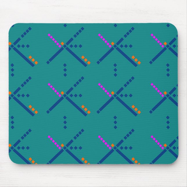 PDX Portland Airport Carpet Mouse Mat (Front)