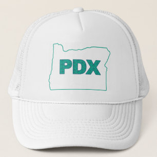 PDX Portland Airport Carpet Trucker Hat. Trucker Hat