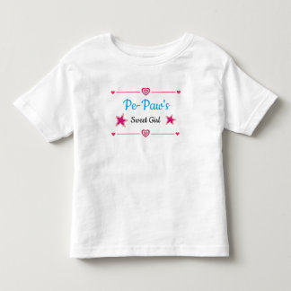 Pe-Paw's Sweet Girl Toddler T-shirt