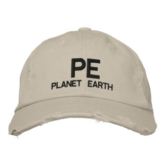 PE  - Planet Earth Baseball Cap