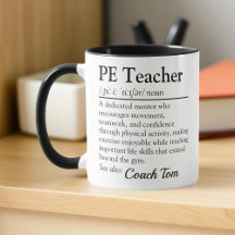 PE Teacher Definition Custom Teacher Appreciation
