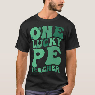 PE Teacher St Patrick's Day Physical Education Tea T-Shirt