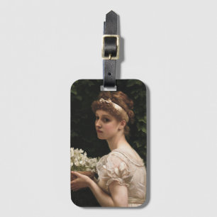 Pea Blossoms (by Edward Poynter) Luggage Tag