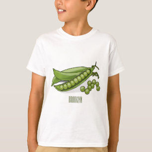 Pea cartoon illustration  T-Shirt