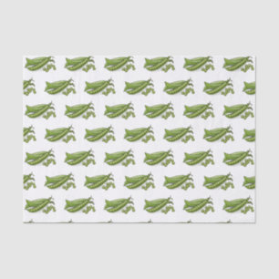 Pea cartoon illustration tissue paper